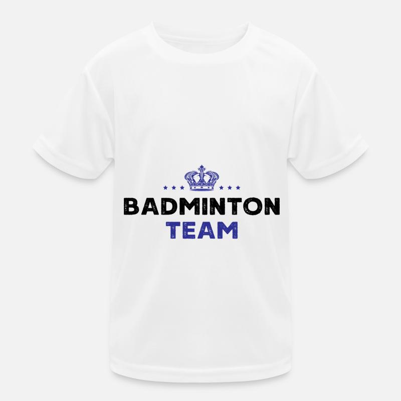 Équipe de badminton T-shirt sport Enfant