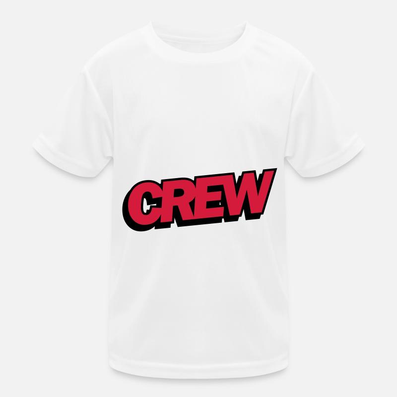 Conception de l’équipage T-shirt sport Enfant