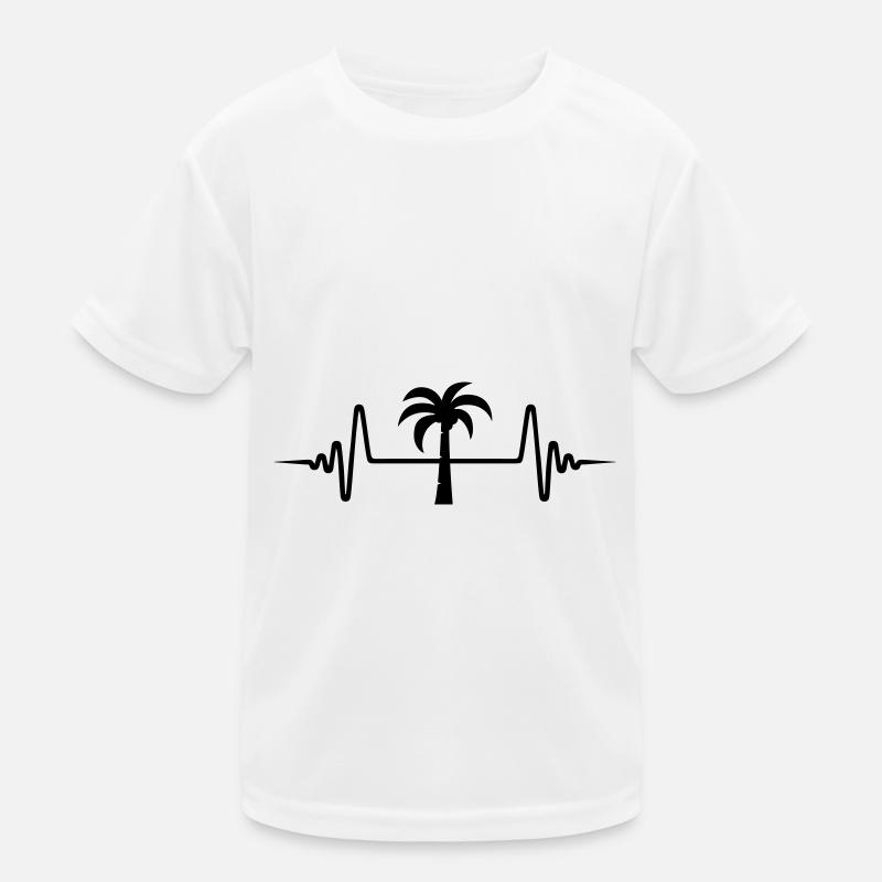 palme Puls Kinder Funktions-T-Shirt