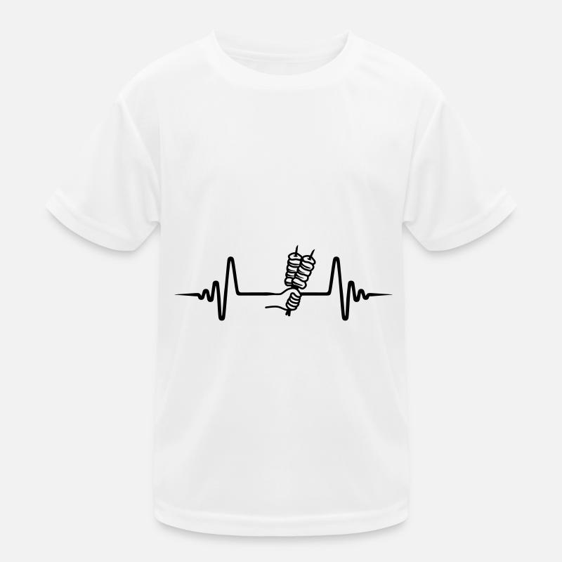Spieß grill Puls Kinder Funktions-T-Shirt