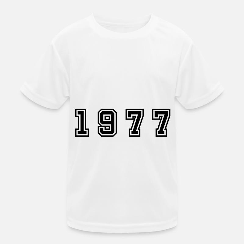 Numéro de l’année 1977 T-shirt sport Enfant