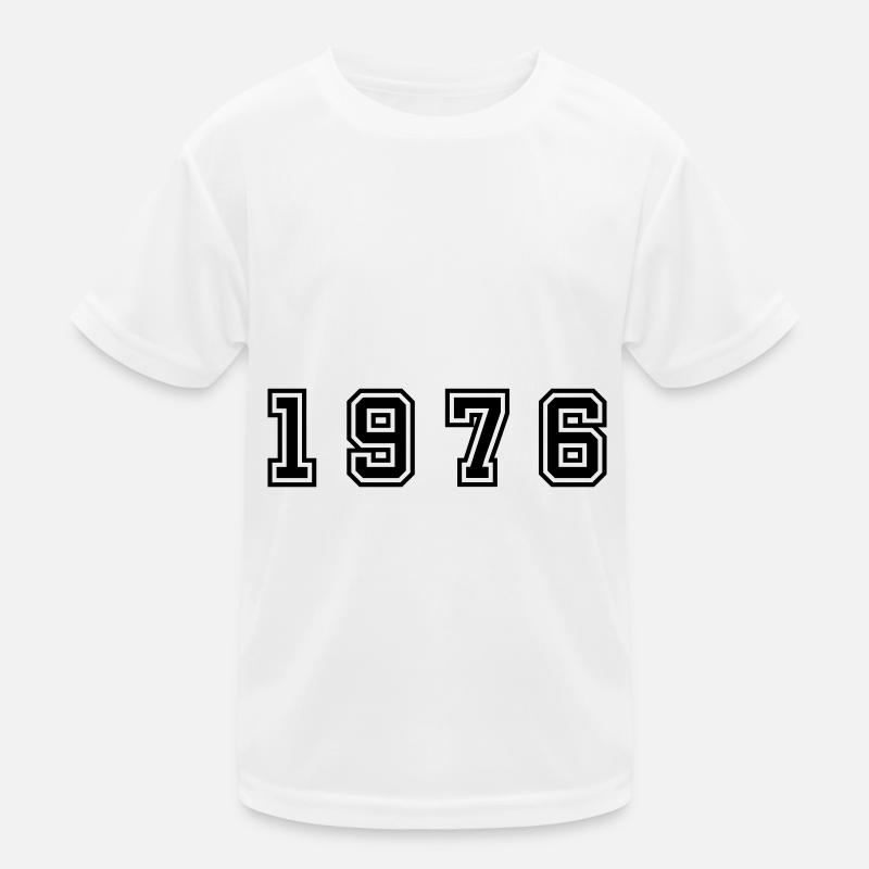 1976 Year Number Kids Functional T-Shirt