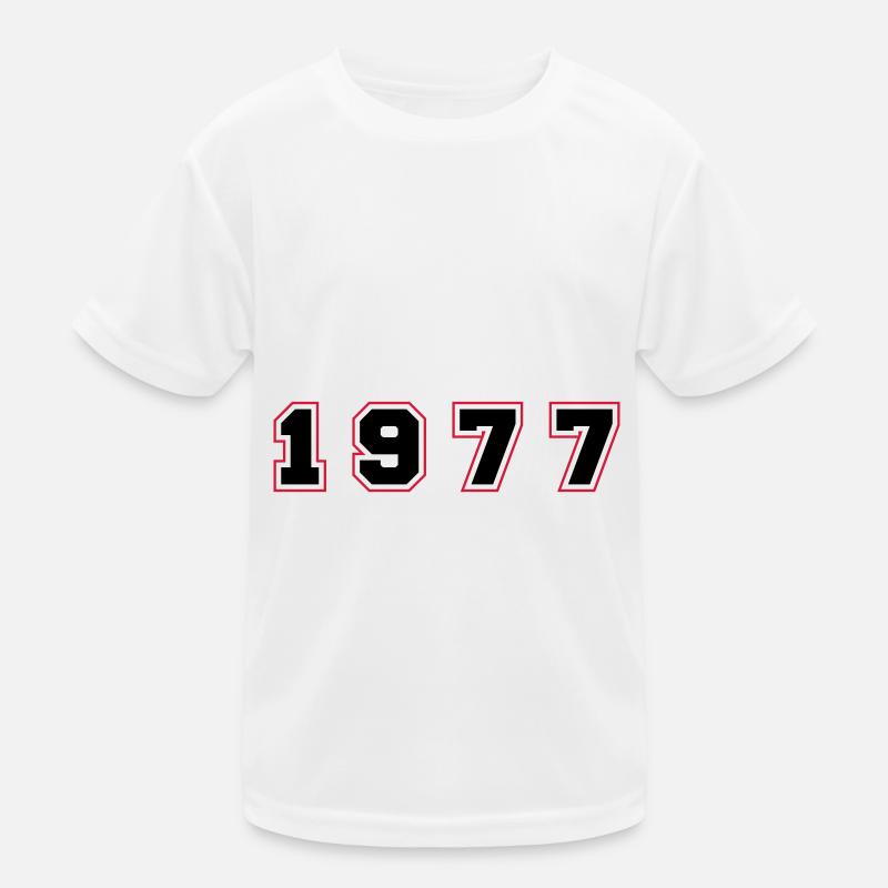 Numéro de l’année 1977 T-shirt sport Enfant
