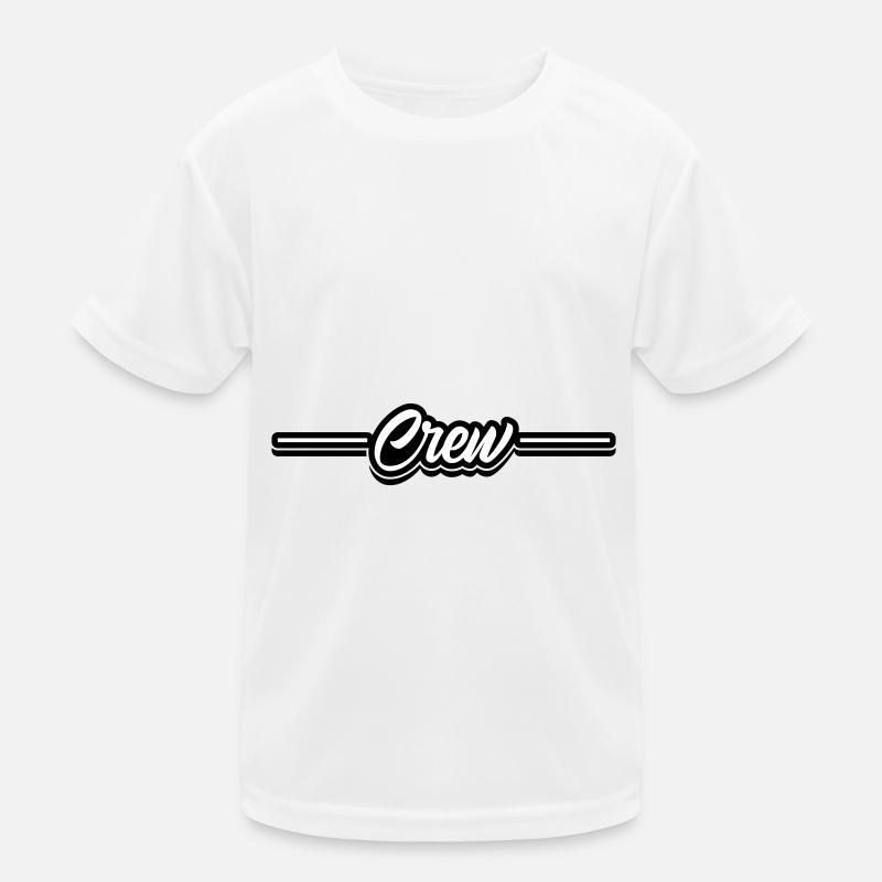Conception de l’équipage T-shirt sport Enfant