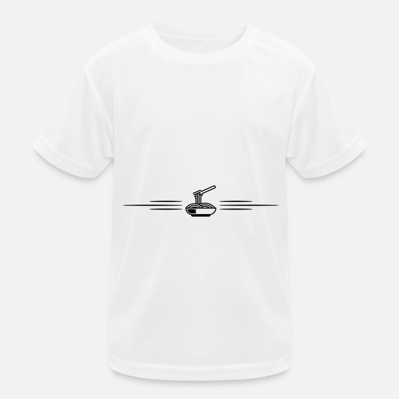 Spaghetti Linie Kinder Funktions-T-Shirt