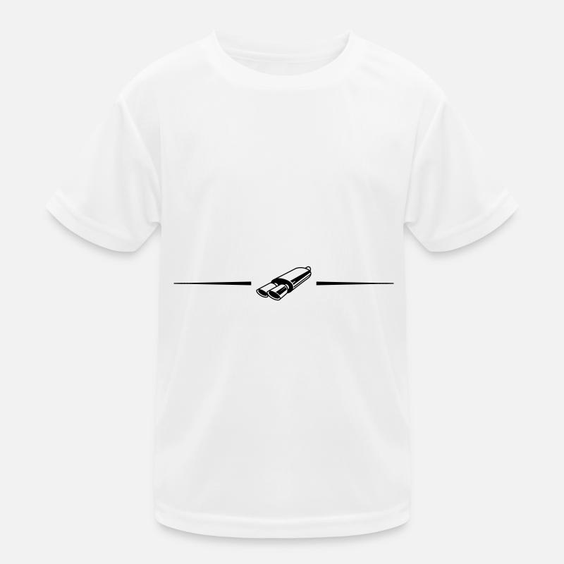 Exhaust Tuning Line Kids Functional T-Shirt