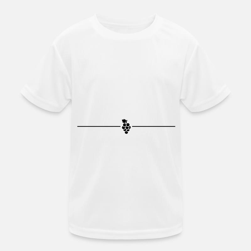 lignée de raisin T-shirt sport Enfant