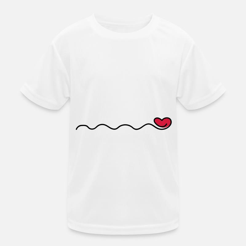 heart ornaments Kids Functional T-Shirt