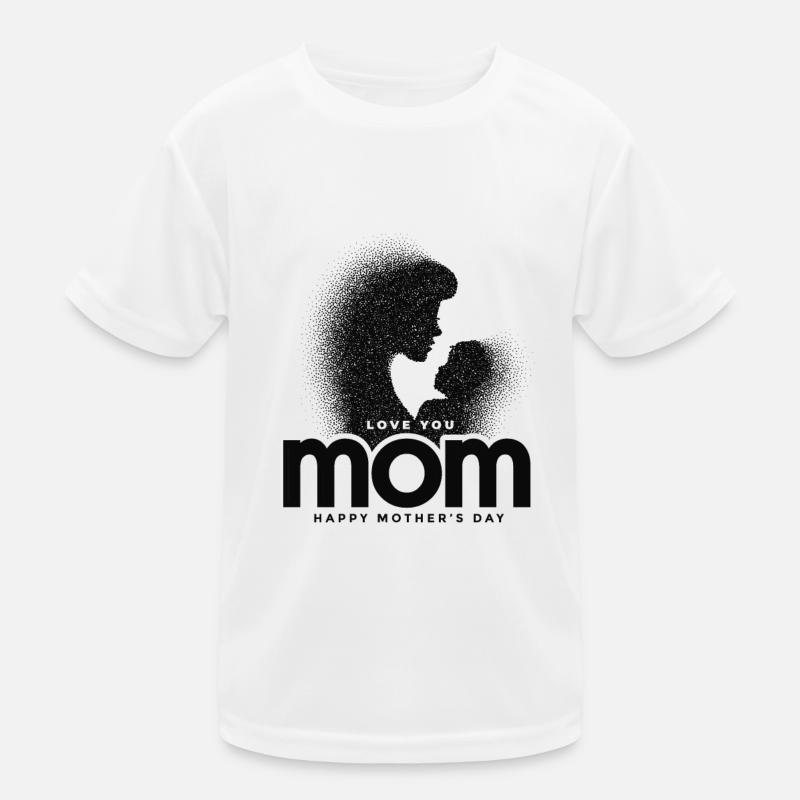 Happy Mothers day- Muttertag Kinder Funktions-T-Shirt