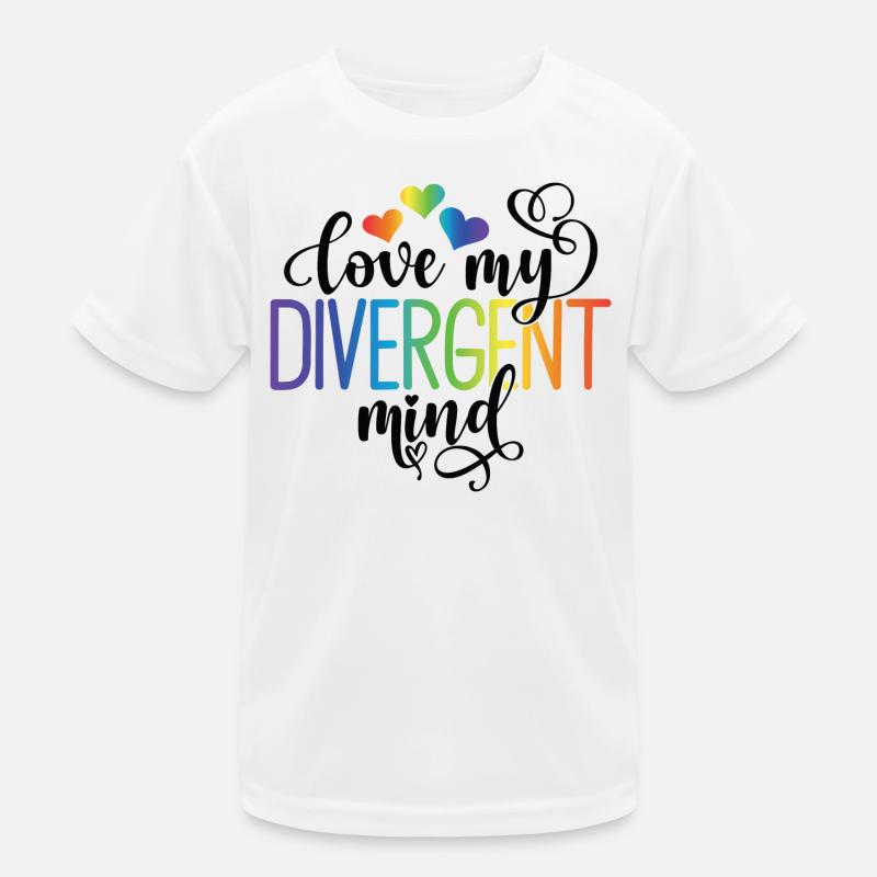 Neurodiversité T-shirt sport Enfant