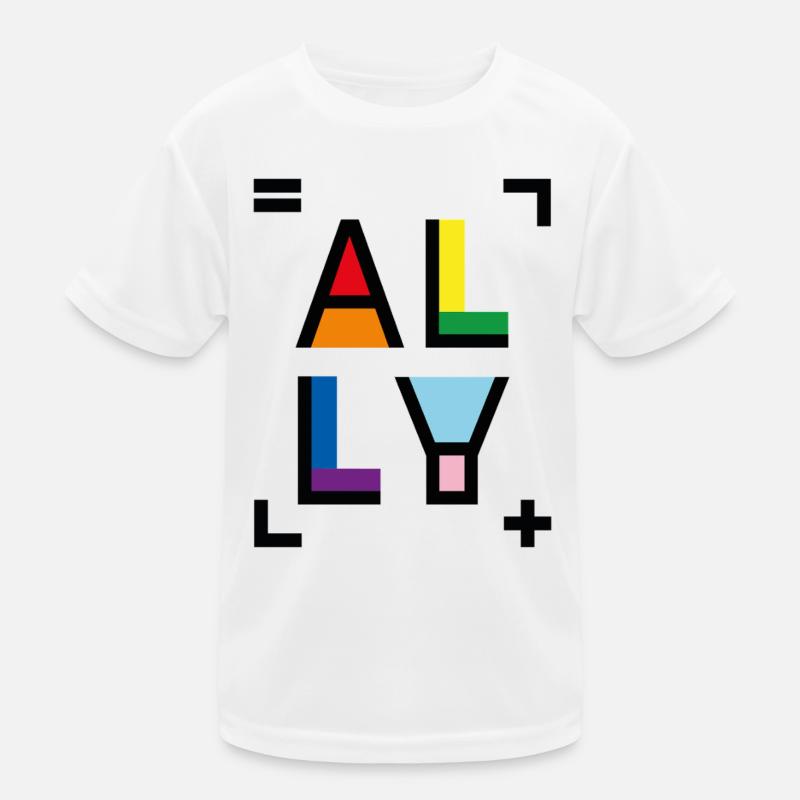 Verbündeter Kinder Funktions-T-Shirt