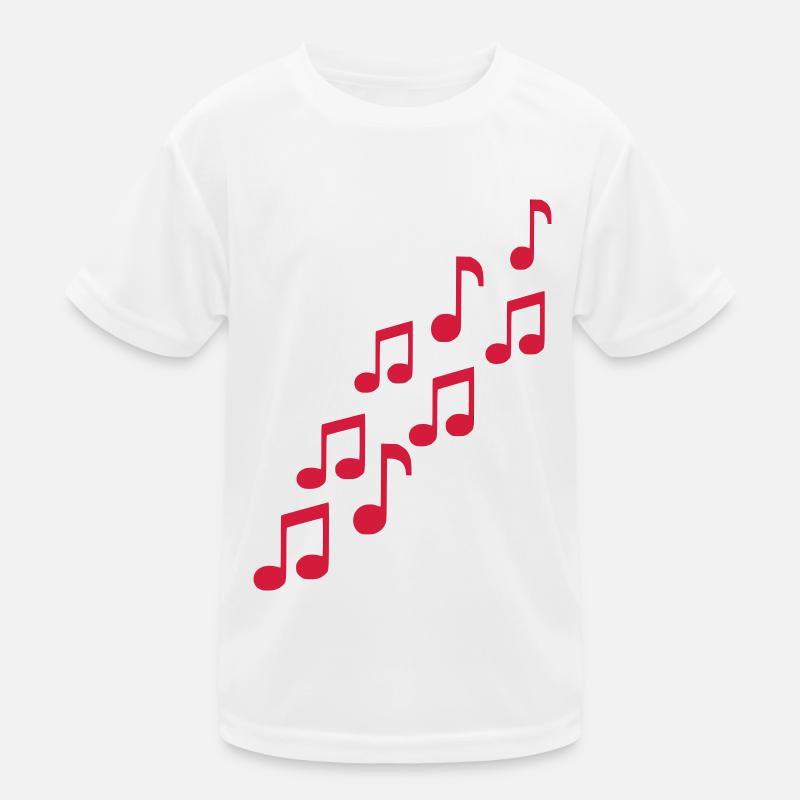 Musique - Notes T-shirt sport Enfant