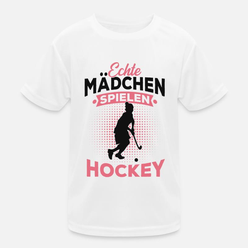 Hockey Mädchen Kinder Funktions-T-Shirt