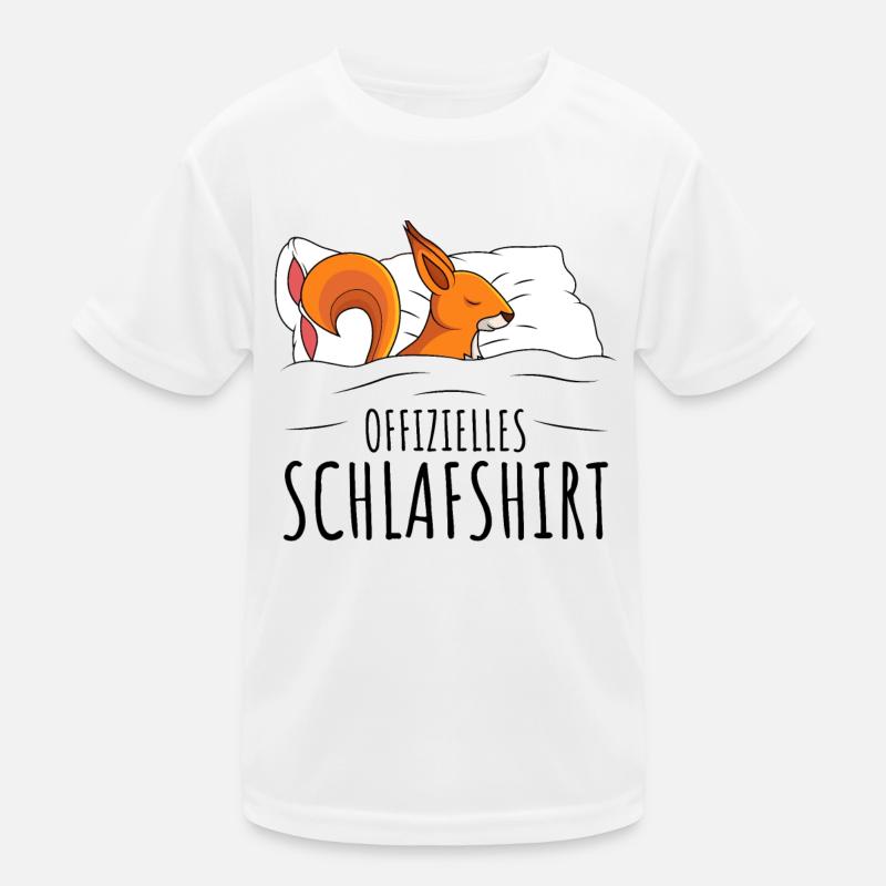 Eichhörnchen Kinder Funktions-T-Shirt