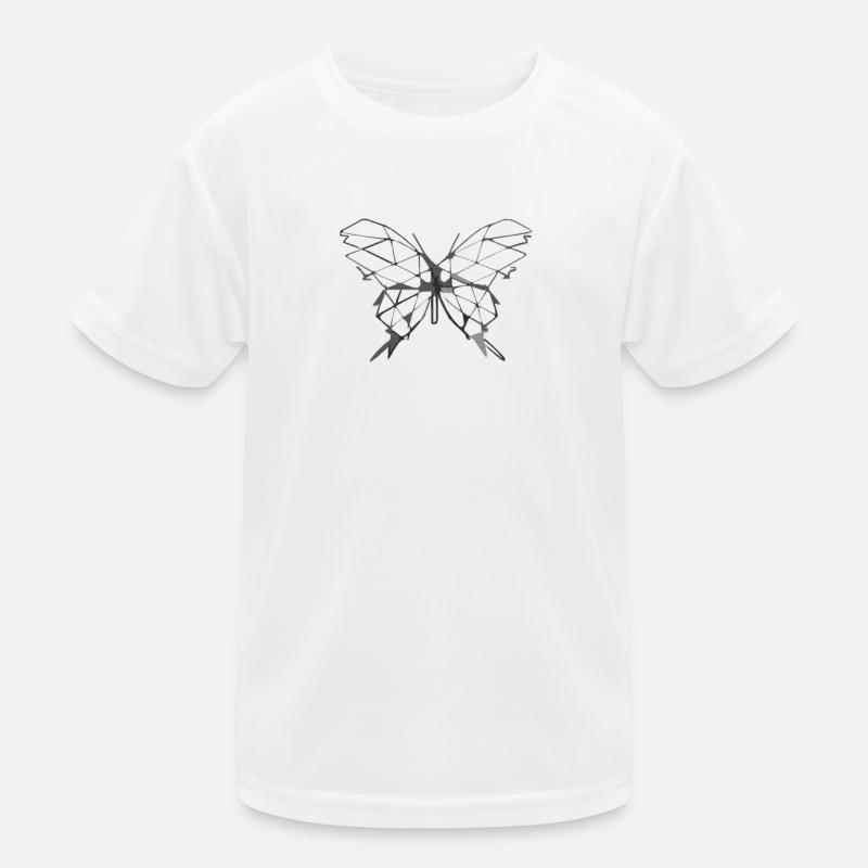 papillon isométrique simple T-shirt sport Enfant