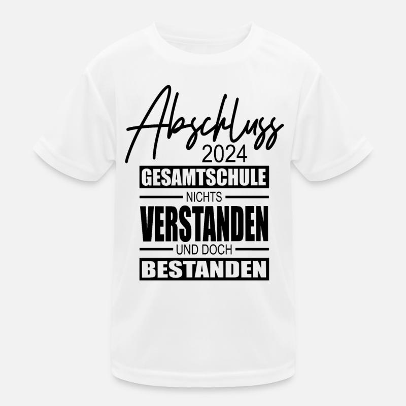 Abschluss 2024 Gesamtschule Kinder Funktions-T-Shirt
