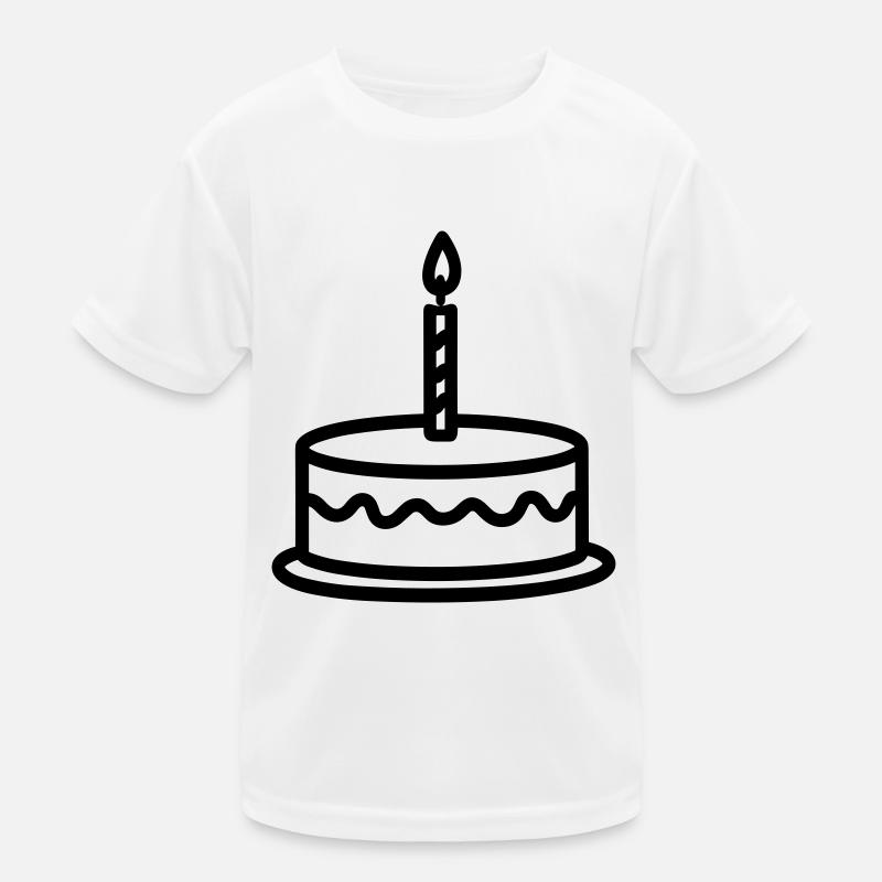 Gateau d'anniversaire T-shirt sport Enfant