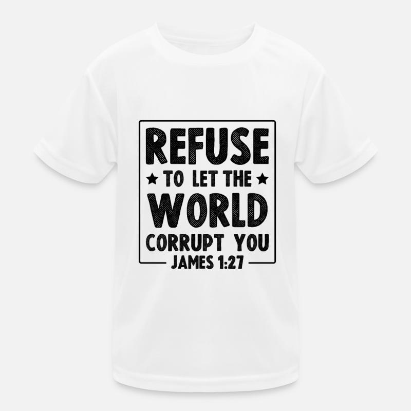 Bible Verses Kids Functional T-Shirt