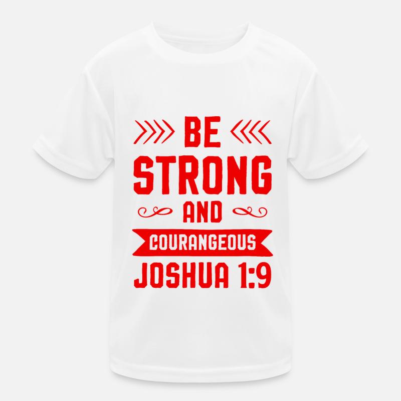 Versets bibliques T-shirt sport Enfant