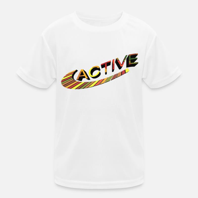 Active - from Abstractterry Kids Functional T-Shirt