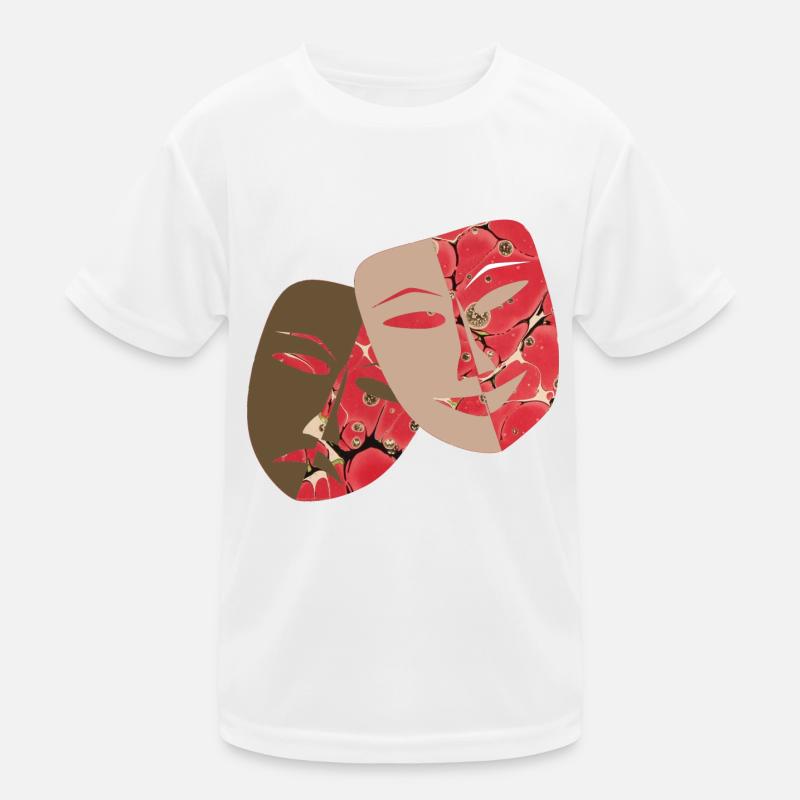masken e 245 Kinder Funktions-T-Shirt