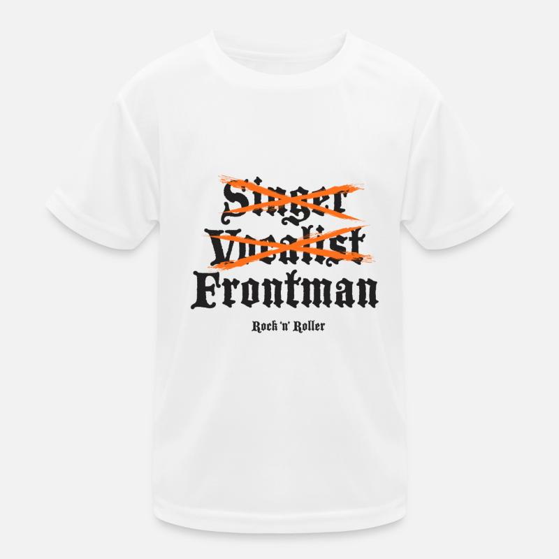Frontmann Kinder Funktions-T-Shirt