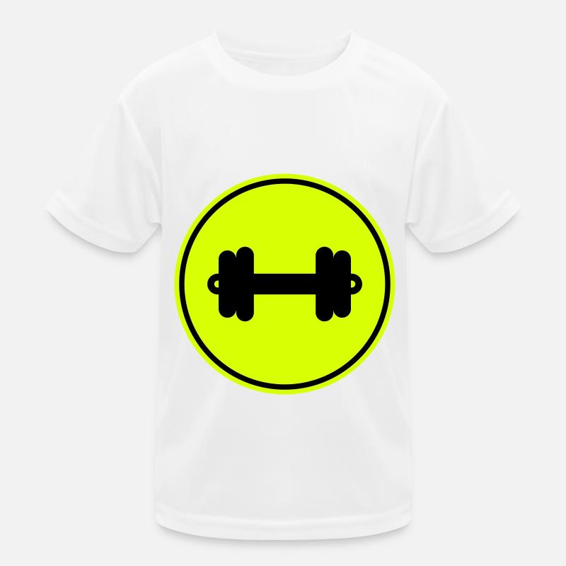 Dumbbell weights icon Kids Functional T-Shirt