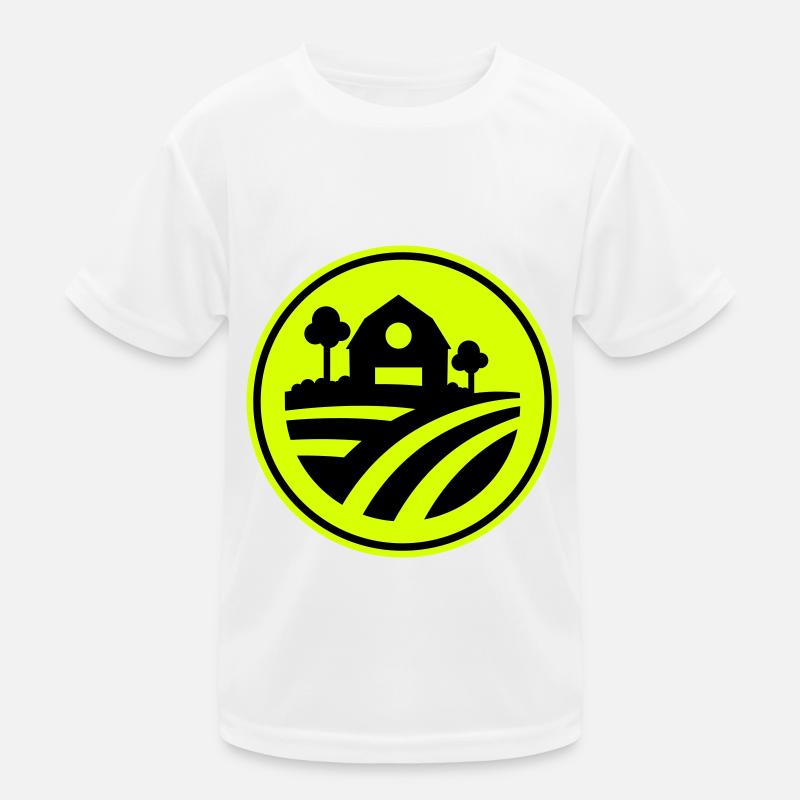 Farm Ernte icon Kinder Funktions-T-Shirt