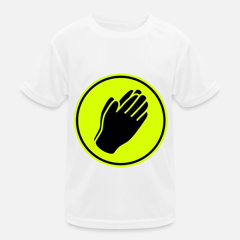 Pray Hands Icon Kids Functional T-Shirt