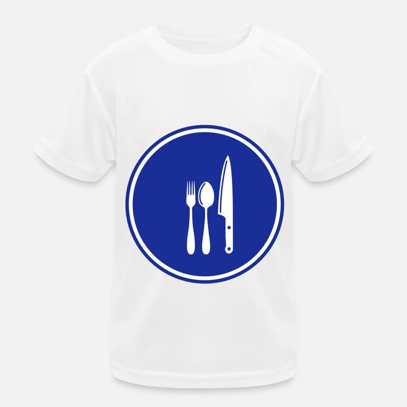 Couverts à la fourchette T-shirt sport Enfant