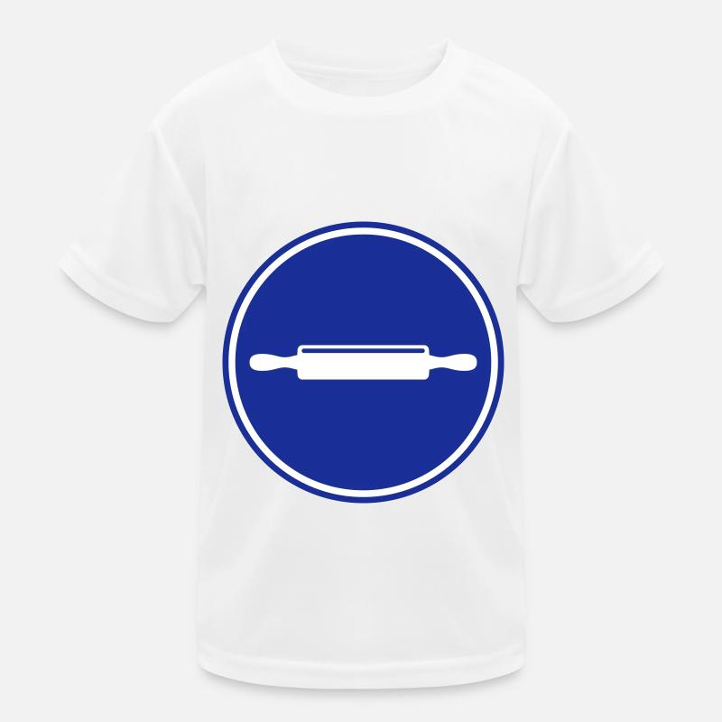 Kitchen roll rolling pin Kids Functional T-Shirt