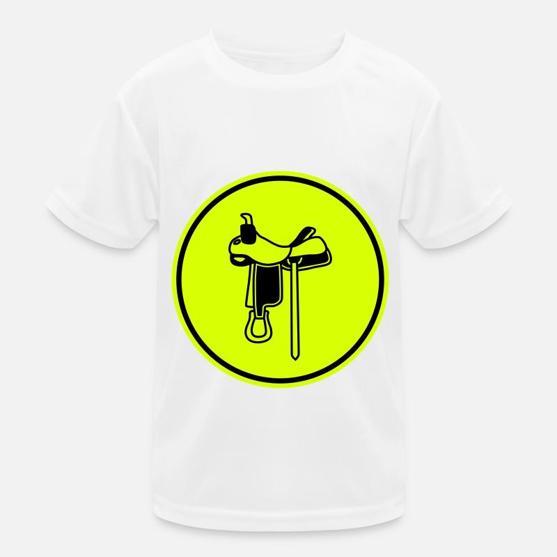 Saddle icon Kids Functional T-Shirt
