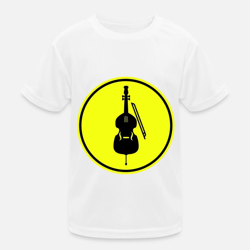Icône de violon T-shirt sport Enfant