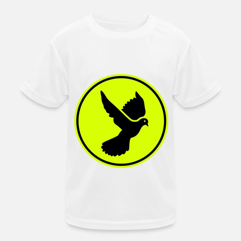 Taube symbol Kinder Funktions-T-Shirt