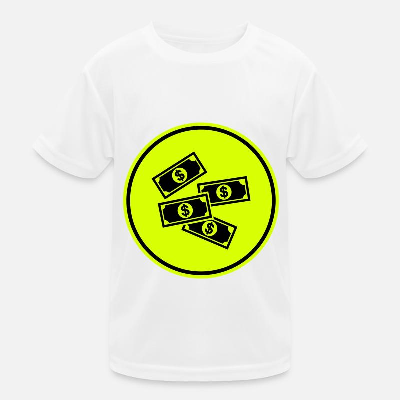 Symbole d’argent liquide T-shirt sport Enfant