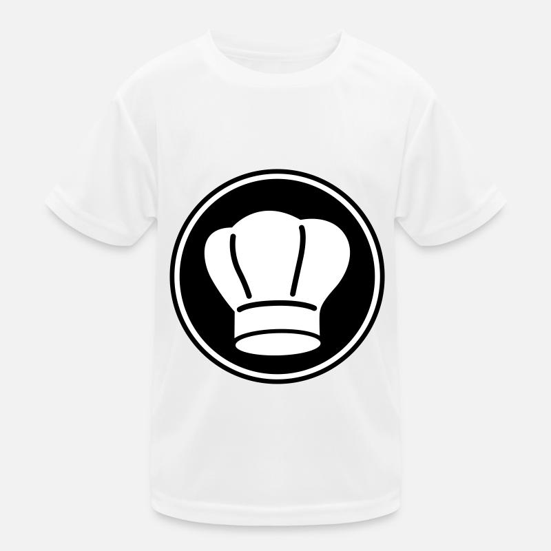 Chef's hat symbol Kids Functional T-Shirt