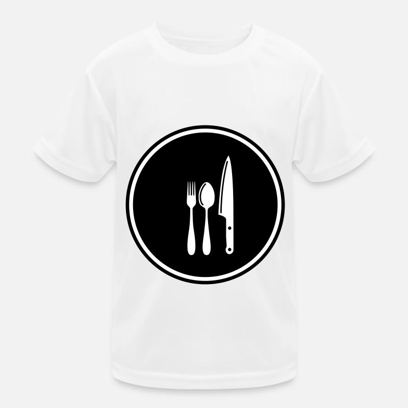 Fork Cutlery Kids Functional T-Shirt
