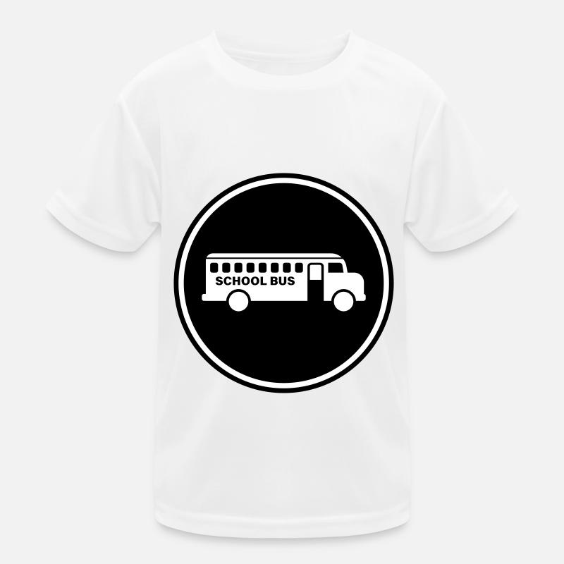 Autobus scolaires T-shirt sport Enfant