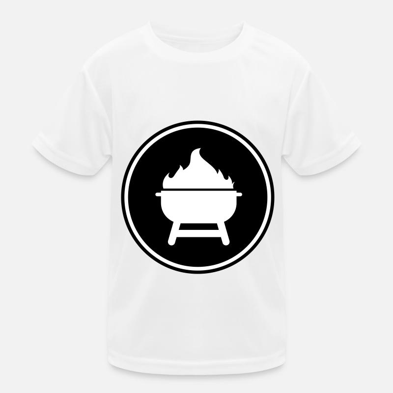 Grill icon Kids Functional T-Shirt