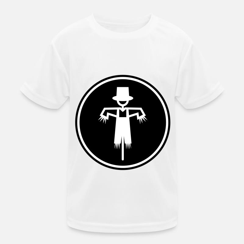 Vogelscheuche Kinder Funktions-T-Shirt