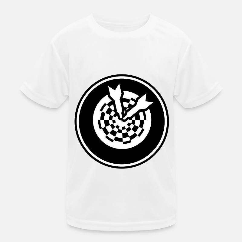 Darts 180 Symbol Kinder Funktions-T-Shirt