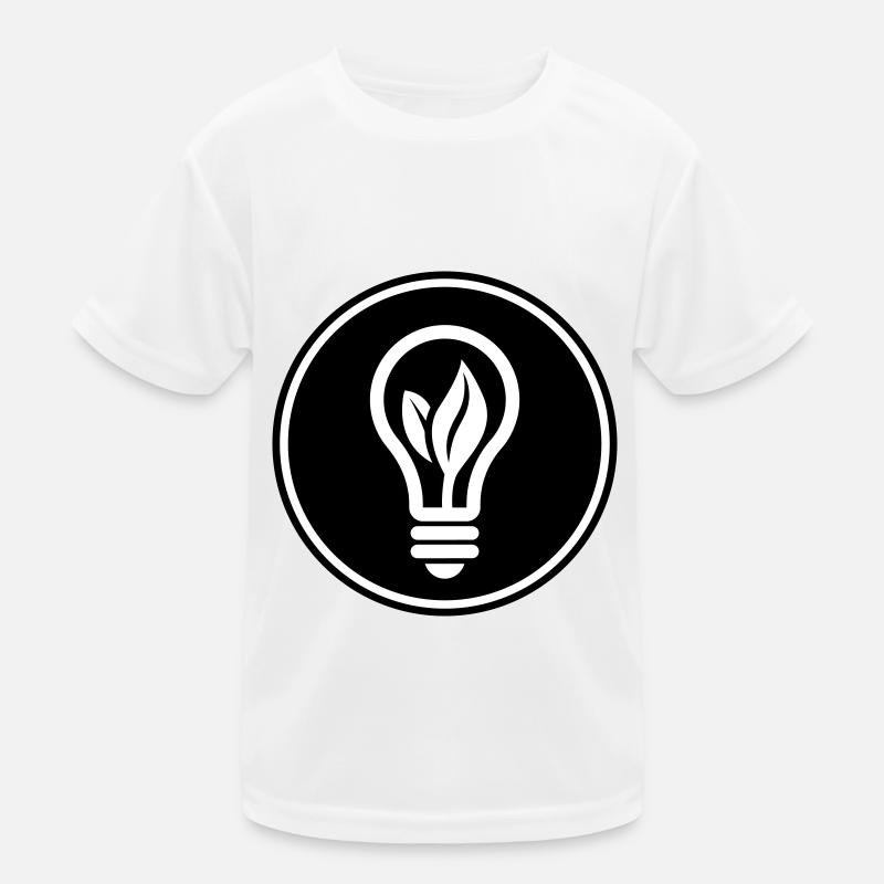 Light bulb icon Kids Functional T-Shirt