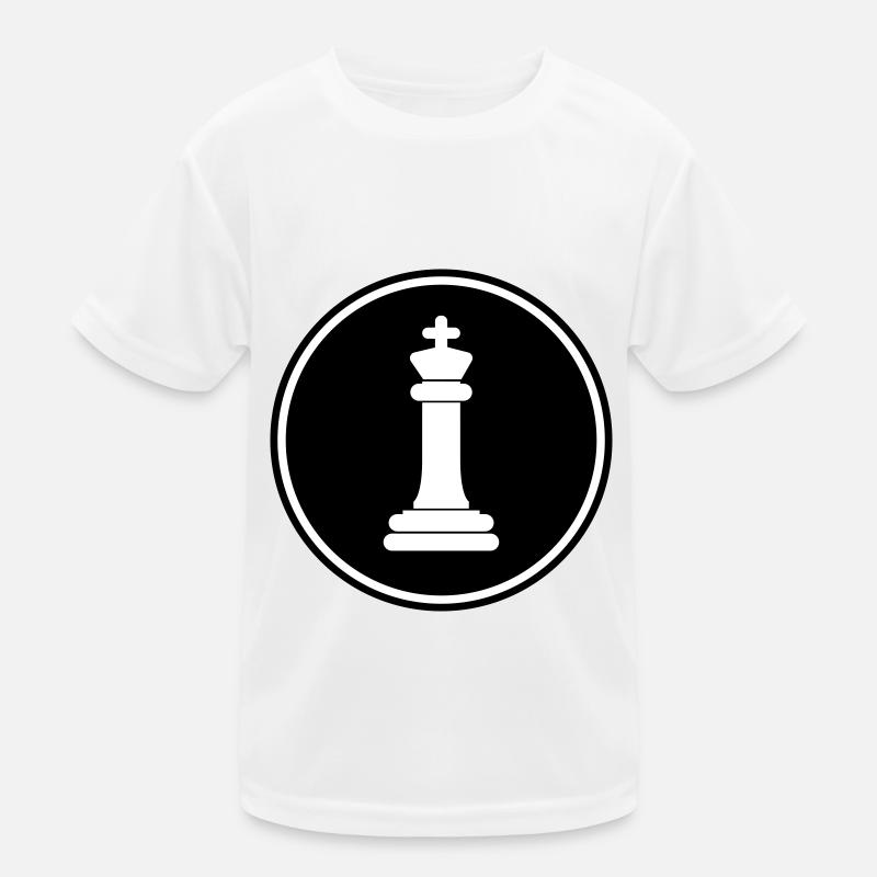 chess piece king Kids Functional T-Shirt