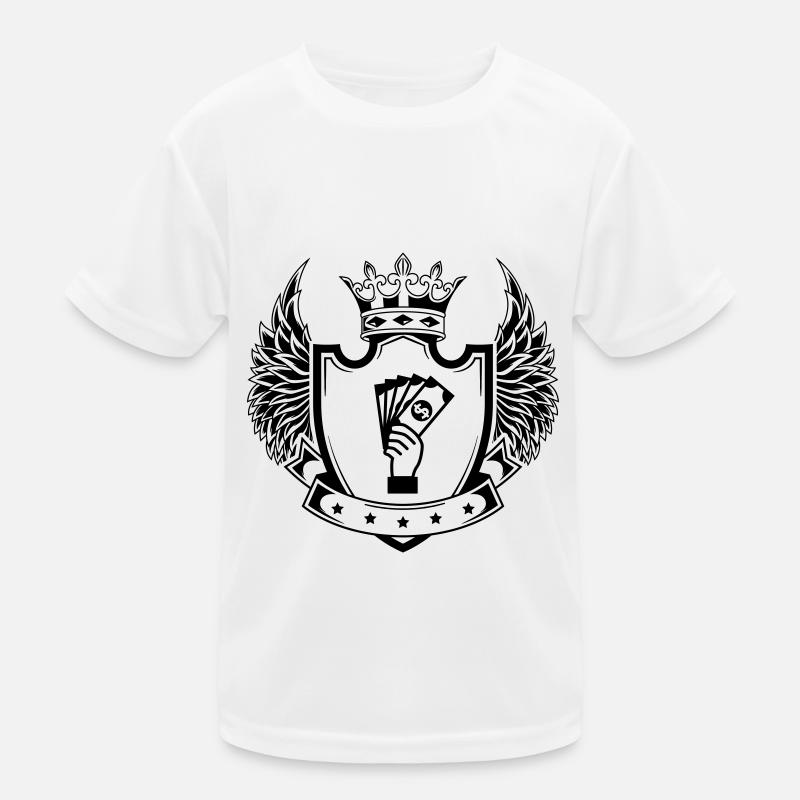 Geld Schild Symbol Kinder Funktions-T-Shirt