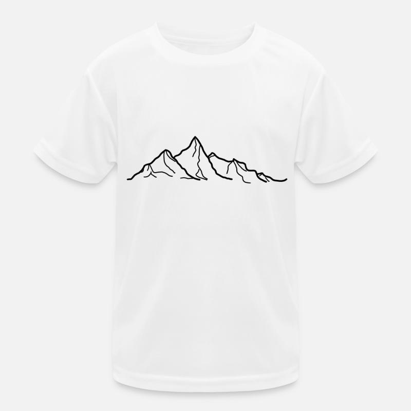Mountain Kinder Funktions-T-Shirt