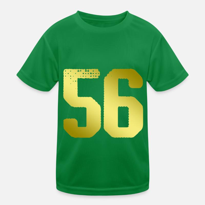 56 Number jersey Kids Functional T-Shirt