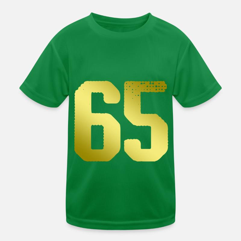 65 number jersey Kids Functional T-Shirt