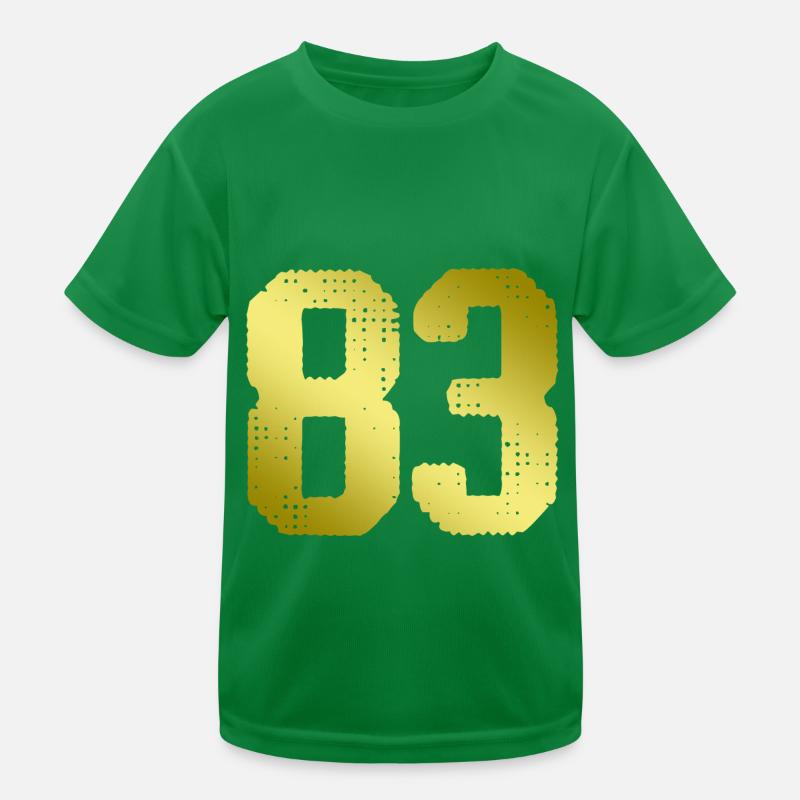 maillot numéro 83 T-shirt sport Enfant