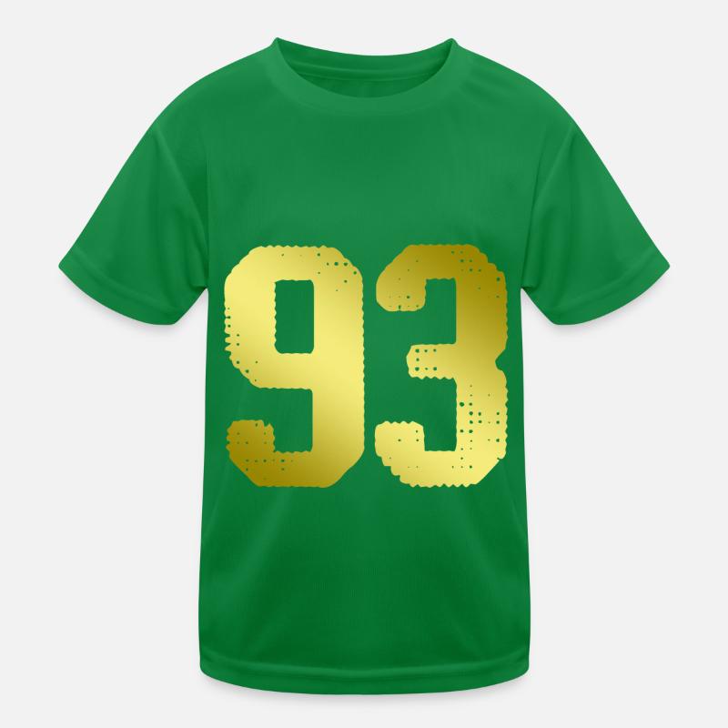 maillot numéro 93 T-shirt sport Enfant