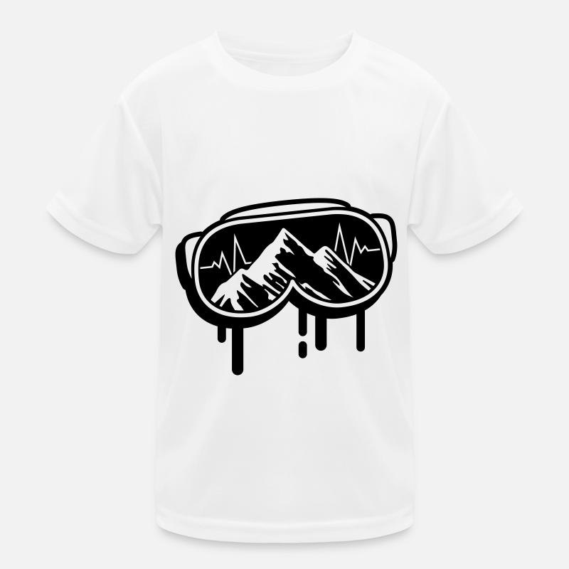 ski brille puls Kinder Funktions-T-Shirt